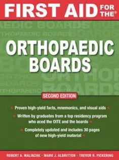 First Aid for the Orthopedic Boards