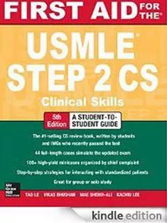 First Aid for the USMLE Step 2 CS