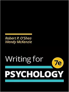 9780170441124 Writing for Psychology