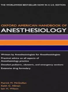 Oxford American Handbook of Anesthesiology