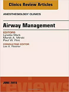 Airway Management, An Issue of Anesthesiology Clinics