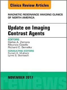 9780323548878 Update on Imaging Contrast Agents, An Issue of Magnetic Resonance Imaging Clinics of North America