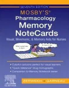 Mosby's Pharmacology Memory NoteCards: Visual, Mnemonic, and Memory Aids for Nurses