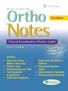 Ortho Notes: Clinical Examination Pocket Guide