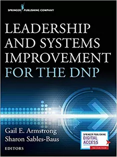 9780826188465 Leadership and Systems Improvement for the DNP