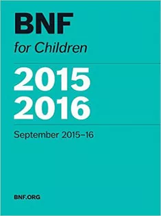 British National Formulary for Children 2015-2016