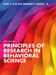 Principles of Research in Behavioral Science