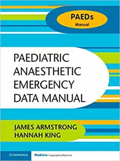 Paediatric Anaesthetic Emergency Data Manual