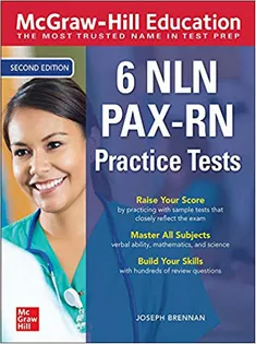 McGraw-Hill Education 6 NLN PAX-RN Practice Tests
