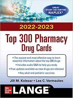 McGraw Hill’s 2022/2023 Top 300 Pharmacy Drug Cards