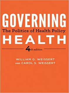 9781421406206 Governing Health: The Politics of Health Policy