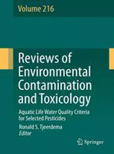 9781461422594 Aquatic Life Water Quality Criteria for Selected Pesticides