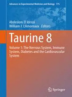 9781461461296 Taurine 8: Volume 1