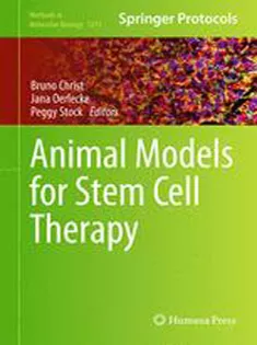 9781493914524 Animal Models for Stem Cell Therapy