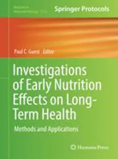 9781493976133 Investigations of Early Nutrition Effects on Long-Term Health