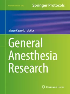 9781493998913 General Anesthesia Research