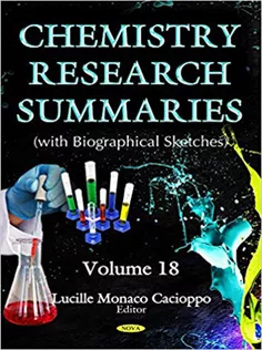 Chemistry Research Summaries: With Biographical Sketches