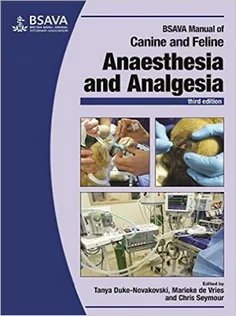 9781905319619 BSAVA Manual of Canine and Feline Anaesthesia and Analgesia
