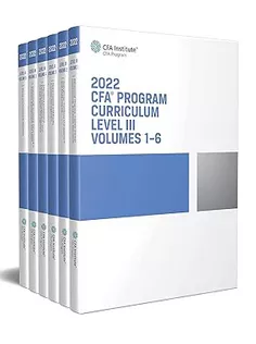 2022 CFA Program Curriculum Level III
