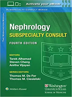Washington Manual Nephrology Subspecialty Consult