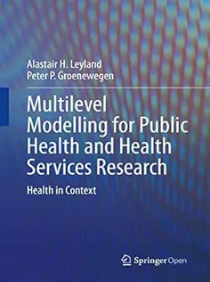 9783030348014 Multilevel Modelling for Public Health and Health Services Research