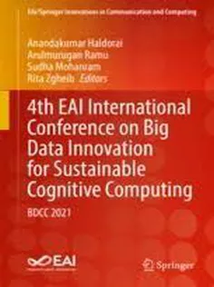 4Th EAI International Conference on Big Data Innovation for Sustainable Cognitive Computing