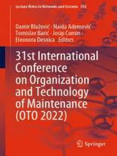 31St International Conference on Organization and Technology of Maintenance (OTO 2022)