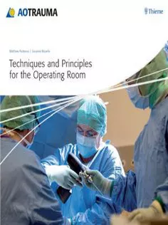Techniques And Principles For The Operating Room