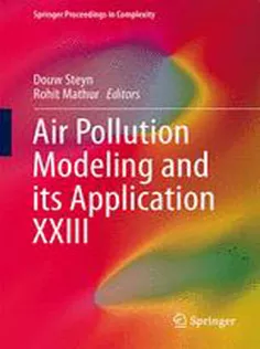 9783319043784 Air Pollution Modeling and Its Application XXIII