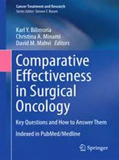 9783319125527 Comparative Effectiveness in Surgical Oncology