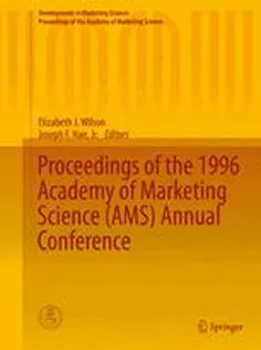 9783319131436 Proceedings of the 1996 Academy of Marketing Science (AMS) Annual Conference