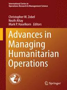 9783319244167 Advances in Managing Humanitarian Operations