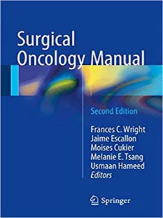 9783319262741 Surgical Oncology Manual1