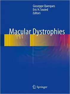 9783319266190 Macular Dystrophies