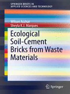 9783319289182 Ecological Soil-Cement Bricks from Waste Materials