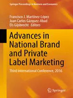 Advances in National Brand and Private Label Marketing: Third International Conference, 2016
