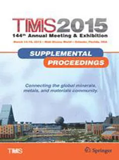 TMS 2015 144Th Annual Meeting &Amp; Exhibition: Supplemental Proceedings