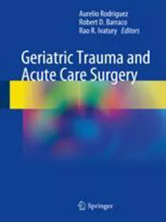 9783319574028 Geriatric Trauma and Acute Care Surgery