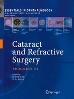 Cataract and Refractive Surgery:Progress III