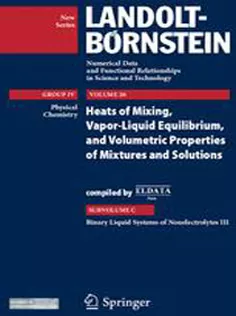 Binary Liquid Systems of Nonelectrolytes III