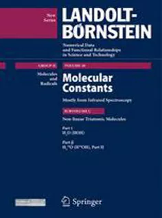 9783642234088 Non-linear Triatomic Molecules: Part 1Β