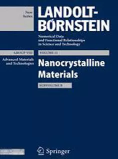 9783642415173 Nanocrystalline Materials, Part B: Advanced Materials and Technologies