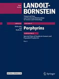 9783662472231 Porphyrins - Spectral Data of Porphyrin Isomers and Expanded Porphyrins
