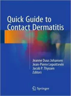 9783662477137 Quick Guide to Contact Dermatitis