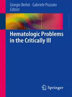 9788847053007 Hematologic Problems in the Critically Ill