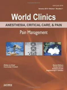 World Clinics: Anesthesia, Critical Care, & Pain-Pain Management