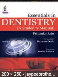 Essentials in Dentistry A Student’s Manual