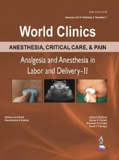 World Clinics - Analgesia and Anesthesia in Labor and Delivery-II