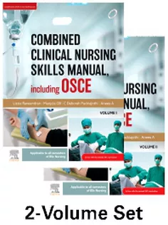 Combined Clinical Nursing Skills Manual Including OSCE 2V - Set