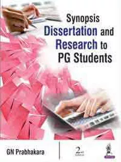 Synopsis Dissertation and Research to PG Students